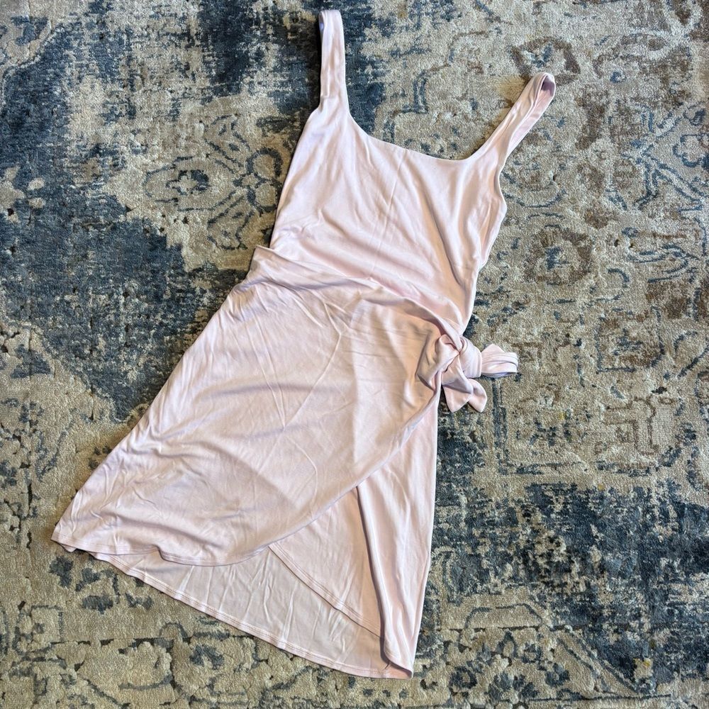 Aritza Wilfred mini wrap dress XS pink